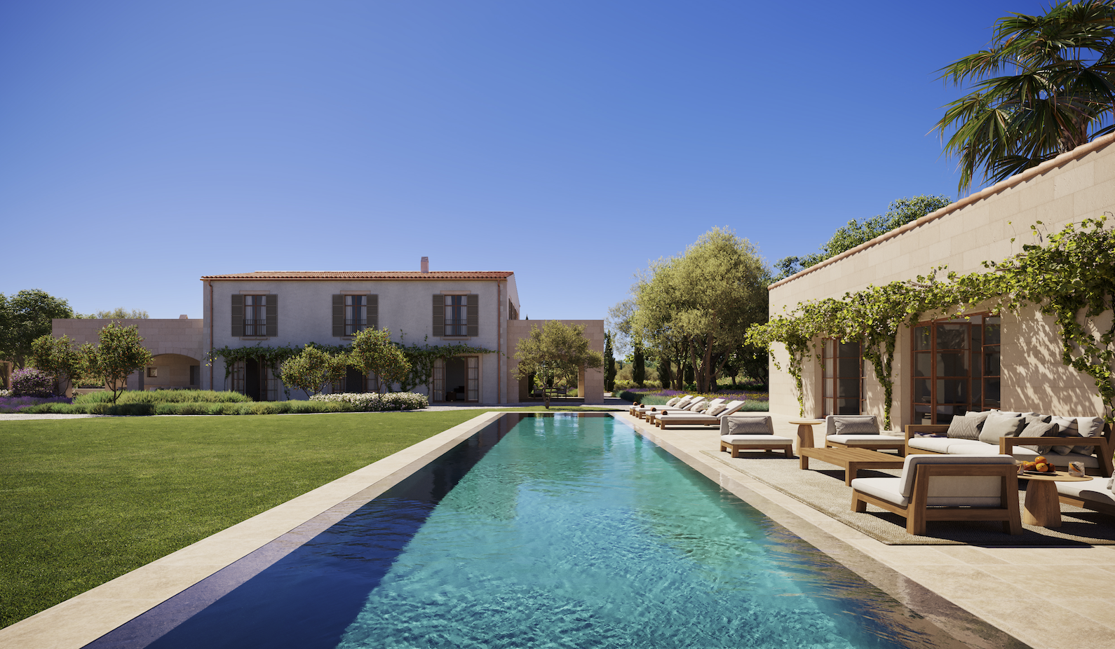 Luxuriöses Finca Anwesen mit Panoramablick - 20 Minuten von Palma