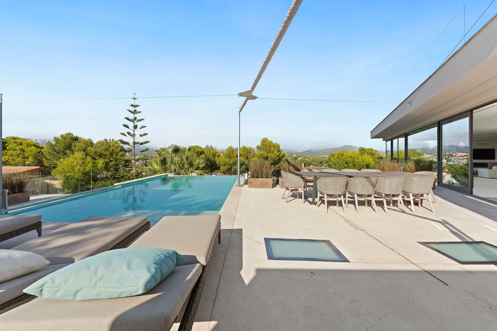 Moderne Villa mit herrlichem Panoramablick bis auf das Meer - Santa Ponsa